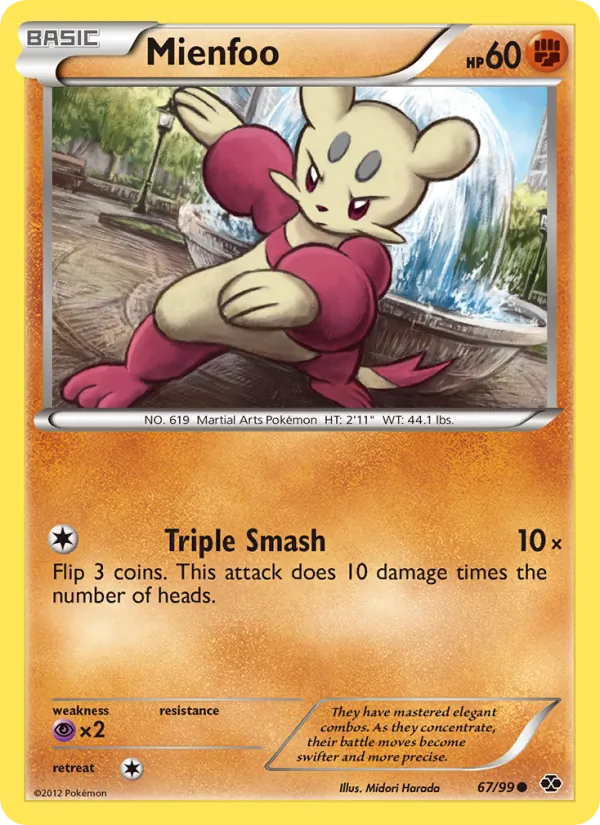 Mienfoo #67 – Next Destinies card