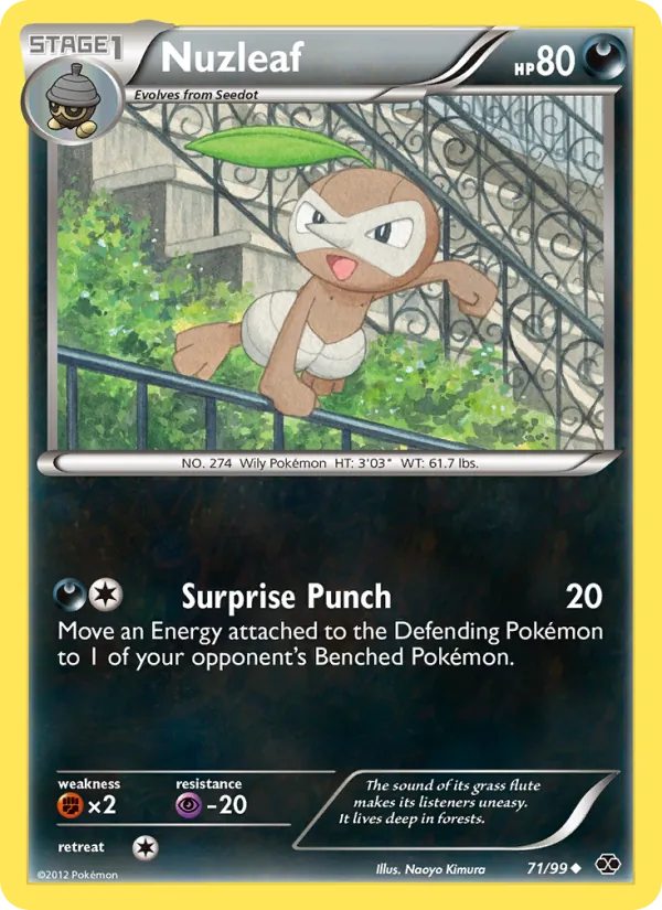 Nuzleaf #71 – Next Destinies card