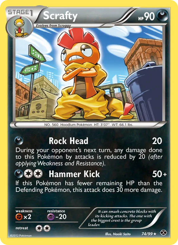 Scrafty #74 – Next Destinies card