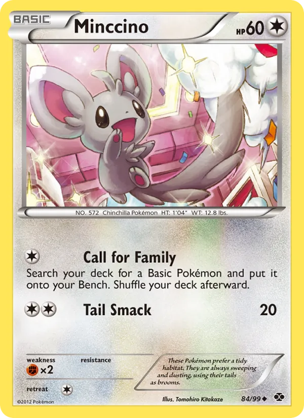 Minccino #84 – Next Destinies card