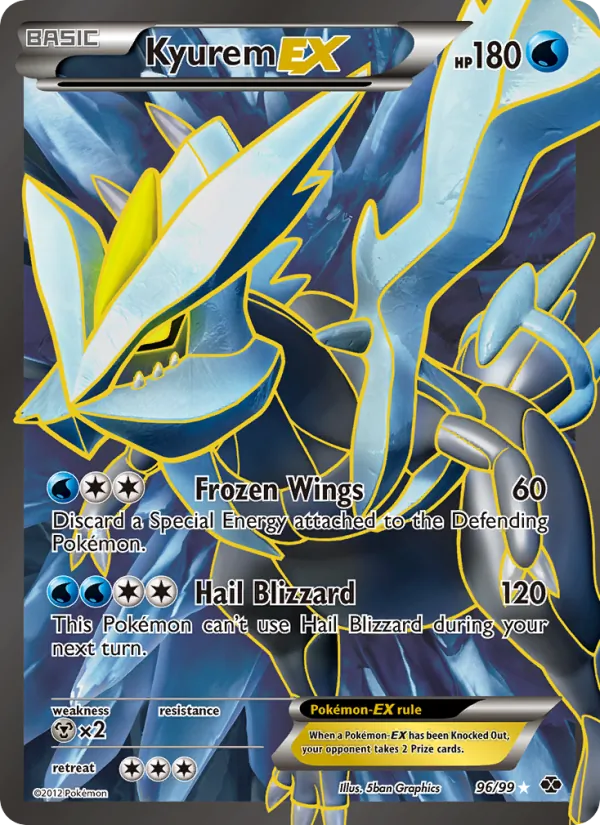 Kyurem-EX #96 – Next Destinies card