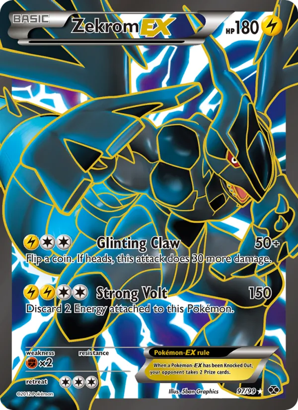 Zekrom-EX #97 – Next Destinies card