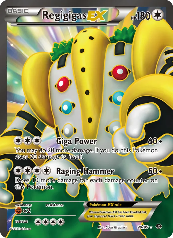 Regigigas-EX #99 – Next Destinies card
