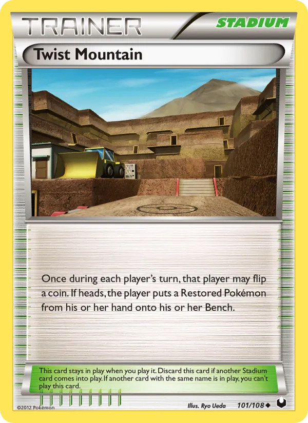 Twist Mountain #101 – Dark Explorers card