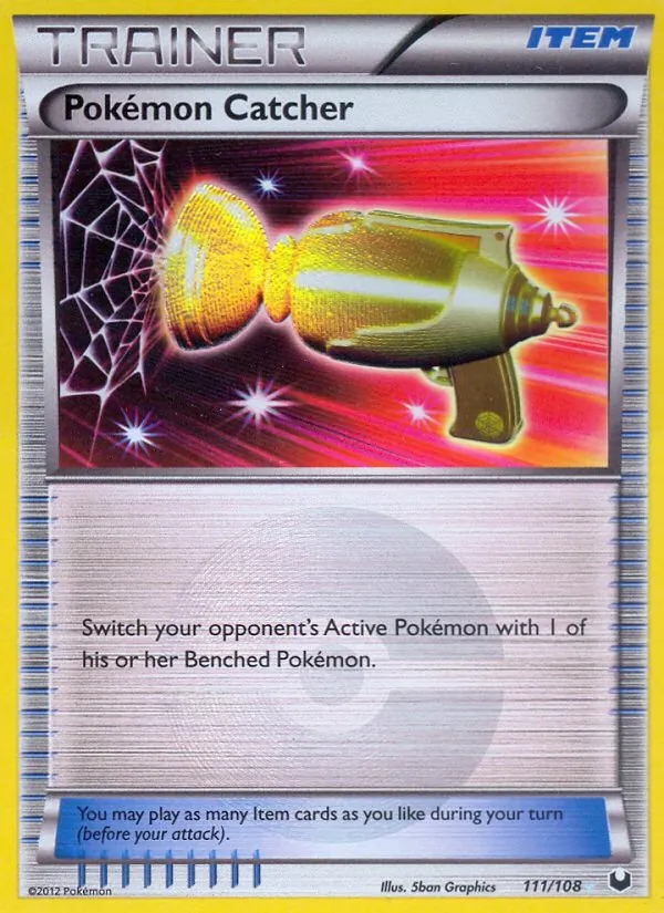 Pokémon Catcher #111 – Dark Explorers card