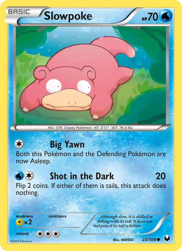 Slowpoke #23 – Dark Explorers card