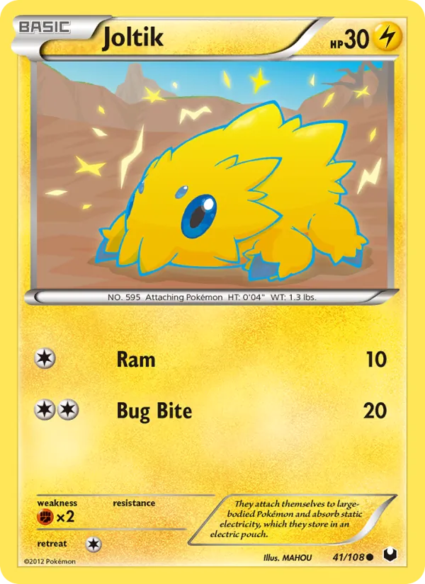 Joltik #41 – Dark Explorers card