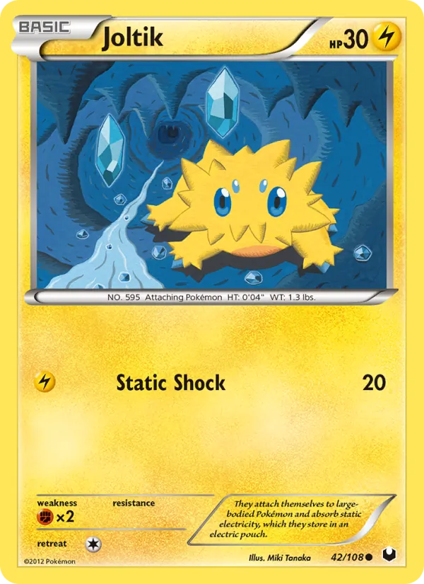 Joltik #42 – Dark Explorers card