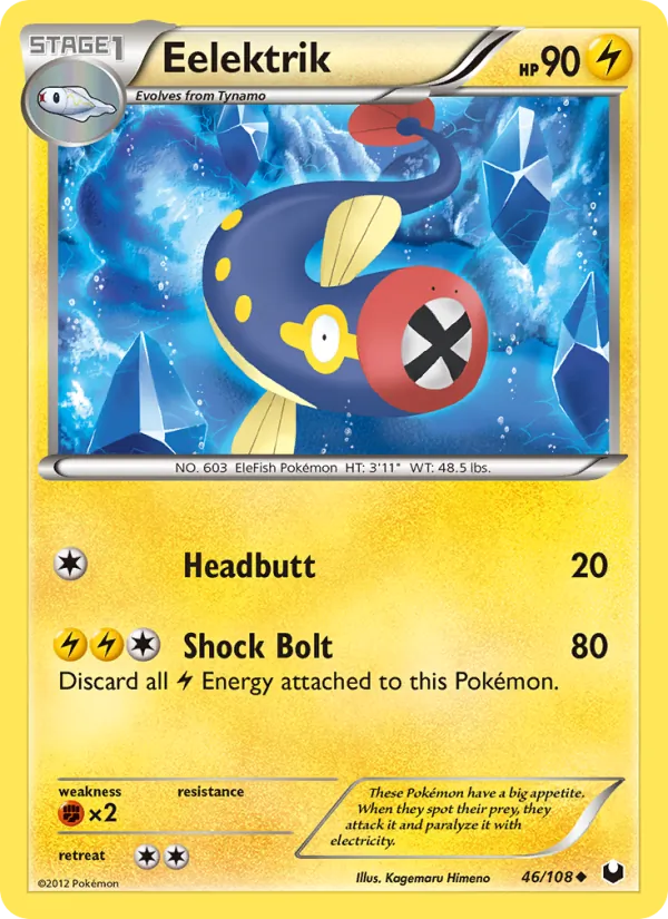 Eelektrik #46 – Dark Explorers card