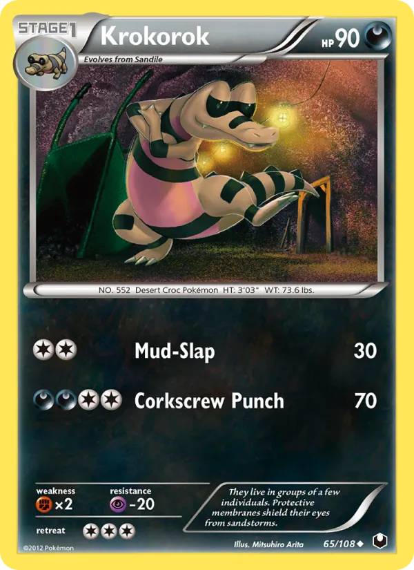 Krokorok #65 – Dark Explorers card