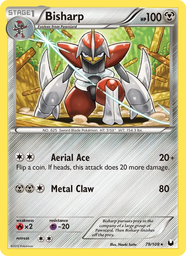 Bisharp #79 – Dark Explorers card