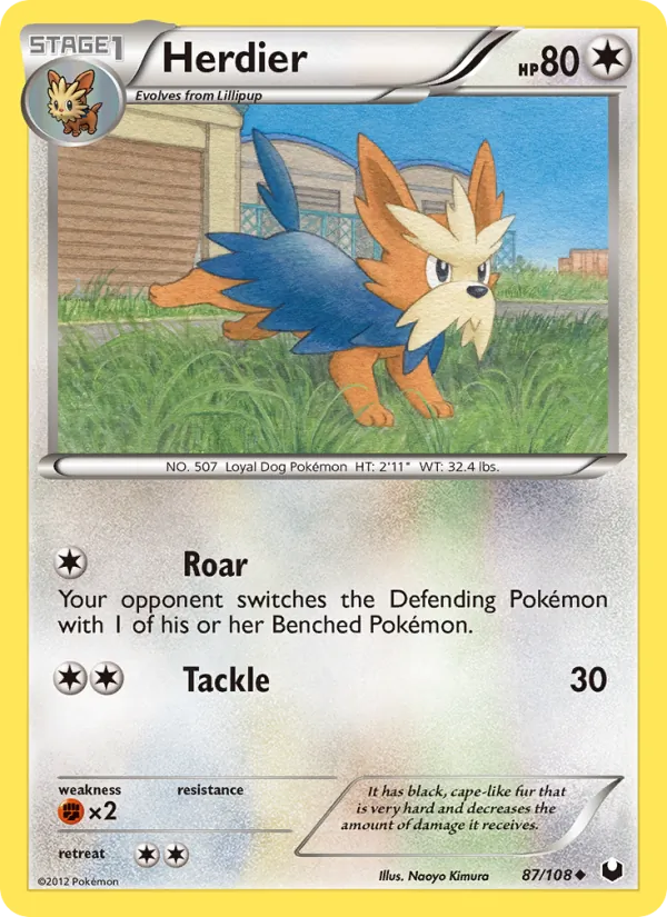 Herdier #87 – Dark Explorers card