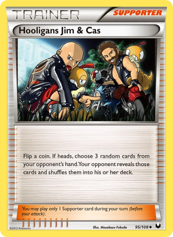Hooligans Jim & Cas #95 – Dark Explorers card