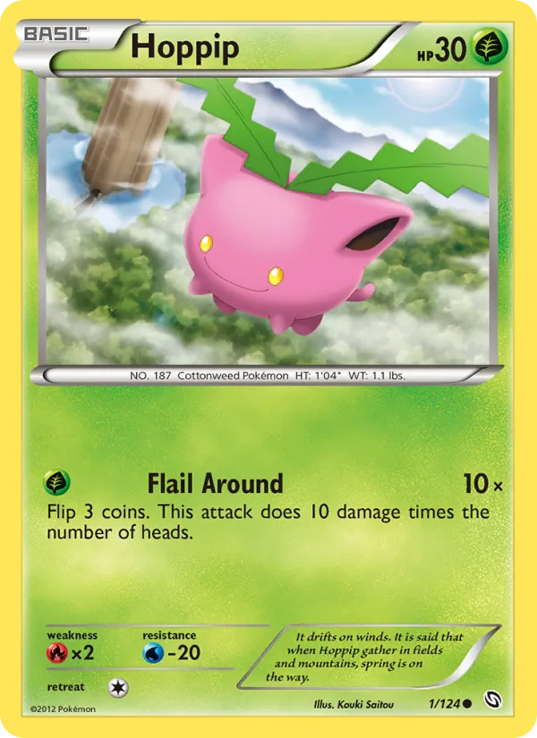 Hoppip #1 – Dragons Exalted card