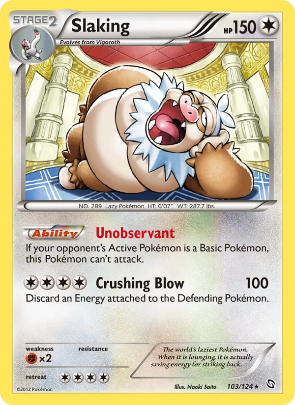 Slaking #103 – Dragons Exalted card