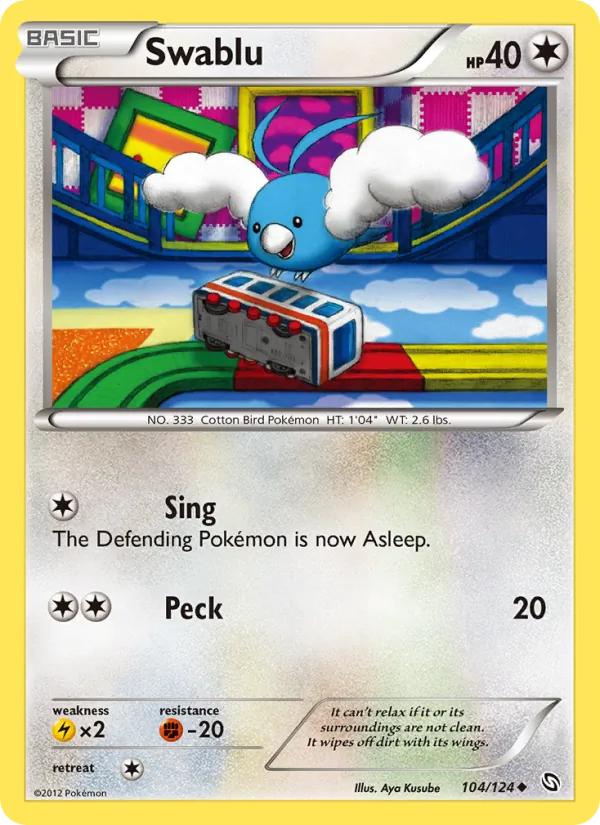 Swablu #104 – Dragons Exalted card