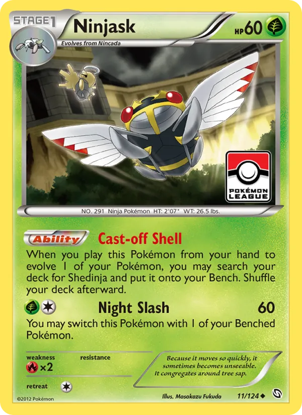 Ninjask #11 – Dragons Exalted card