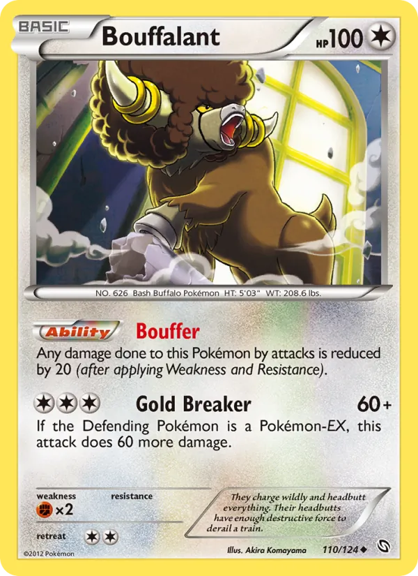 Bouffalant #110 – Dragons Exalted card