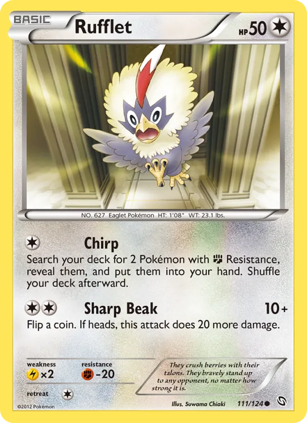 Rufflet #111 – Dragons Exalted card