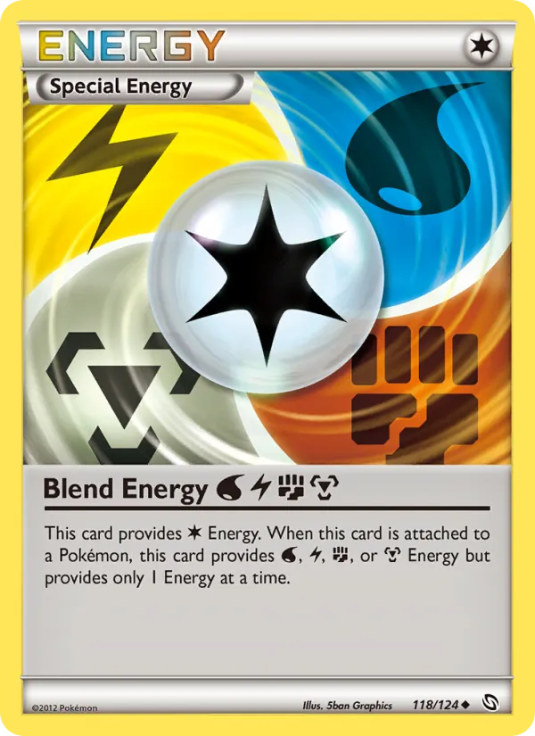 Blend Energy Water Lightning Fighting Metal #118 – Dragons Exalted card