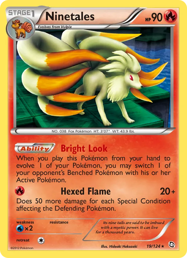Ninetales #19 – Dragons Exalted card