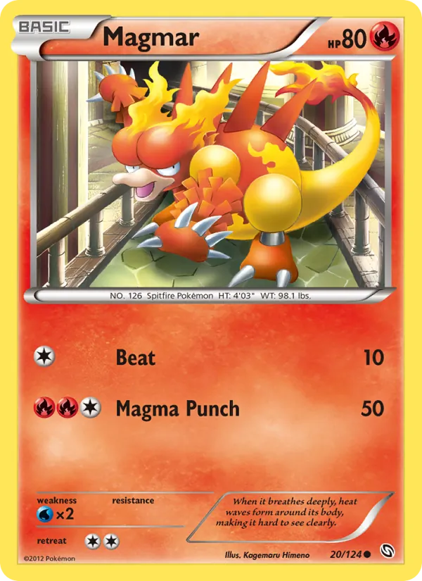 Magmar #20 – Dragons Exalted card