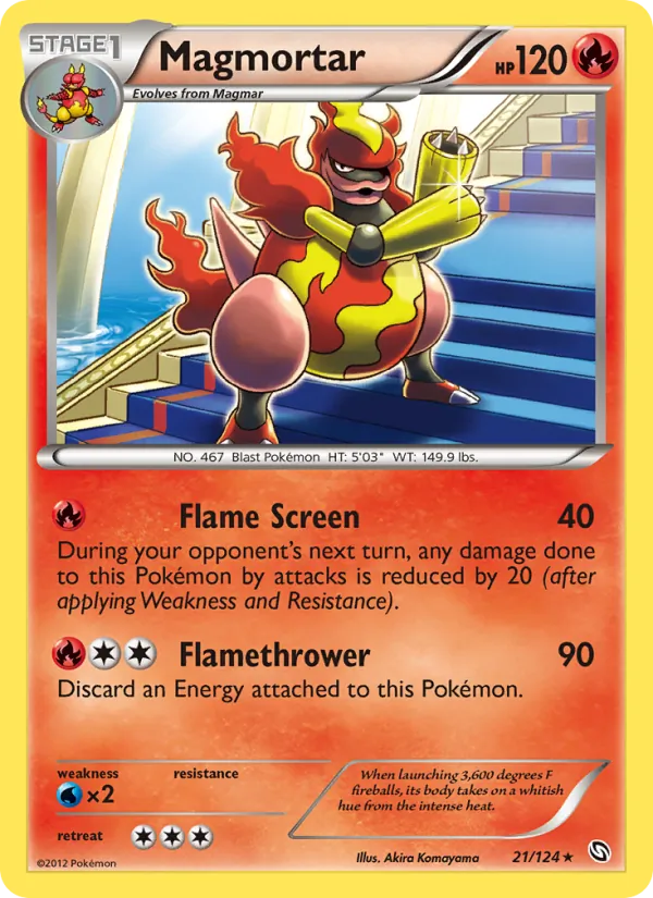 Magmortar #21 – Dragons Exalted card