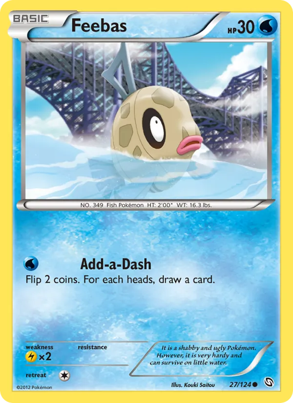 Feebas #27 – Dragons Exalted card