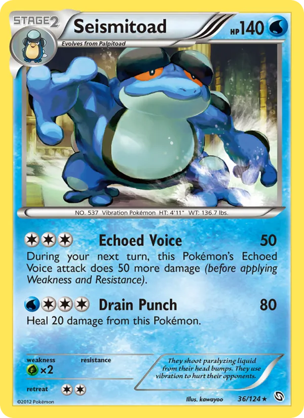 Seismitoad #36 – Dragons Exalted card