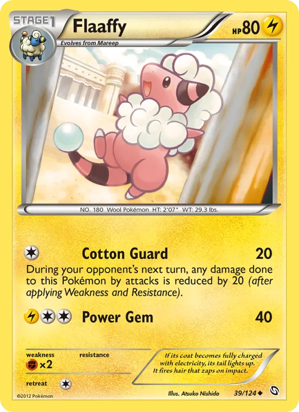 Flaaffy #39 – Dragons Exalted card
