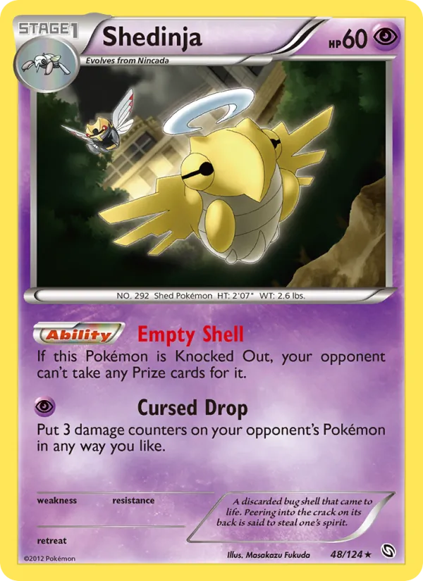 Shedinja #48 – Dragons Exalted card