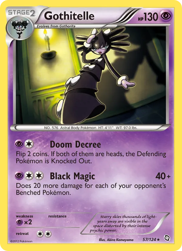Gothitelle #57 – Dragons Exalted card