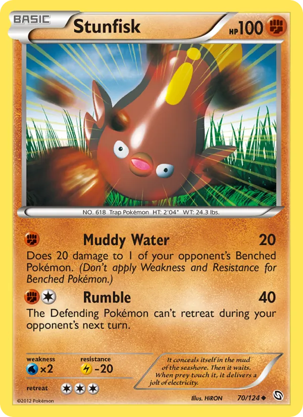 Stunfisk #70 – Dragons Exalted card