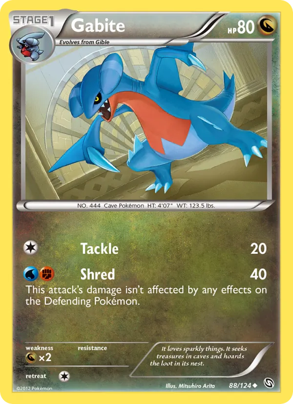 Gabite #88 – Dragons Exalted card