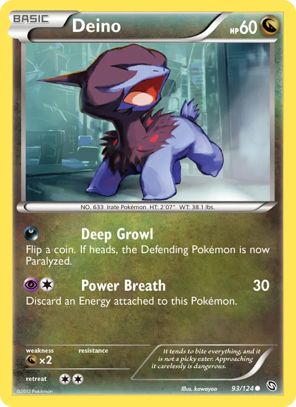 Deino #93 – Dragons Exalted card