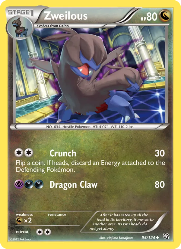 Zweilous #95 – Dragons Exalted card