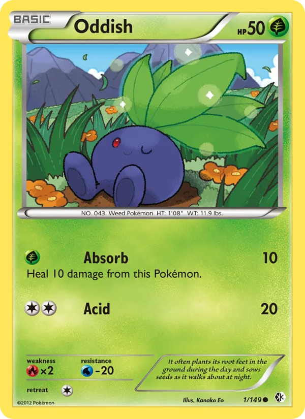 Oddish #1 – Boundaries Crossed card