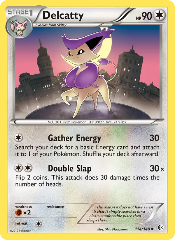 Delcatty #114 – Boundaries Crossed card