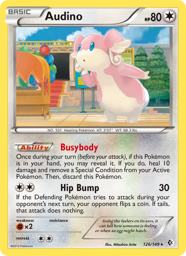 Audino #126 – Boundaries Crossed card