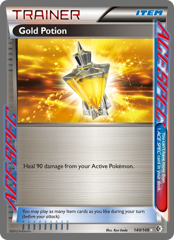 Gold Potion #140 – Boundaries Crossed card
