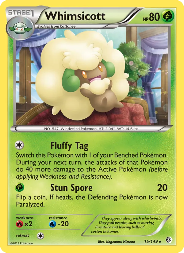 Whimsicott #15 – Boundaries Crossed card