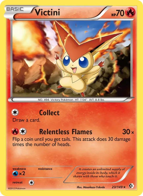 Victini #23 – Boundaries Crossed card