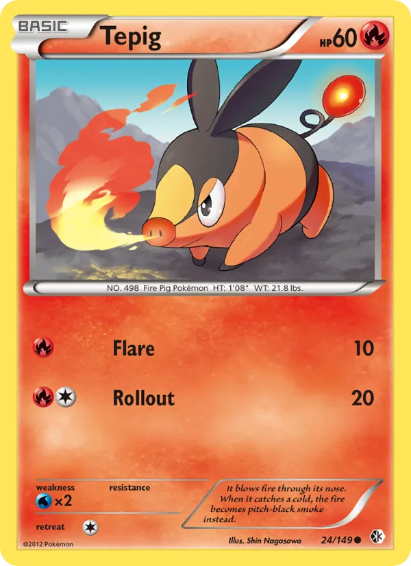 Tepig #24 – Boundaries Crossed card