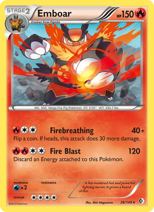 Emboar #26 – Boundaries Crossed card