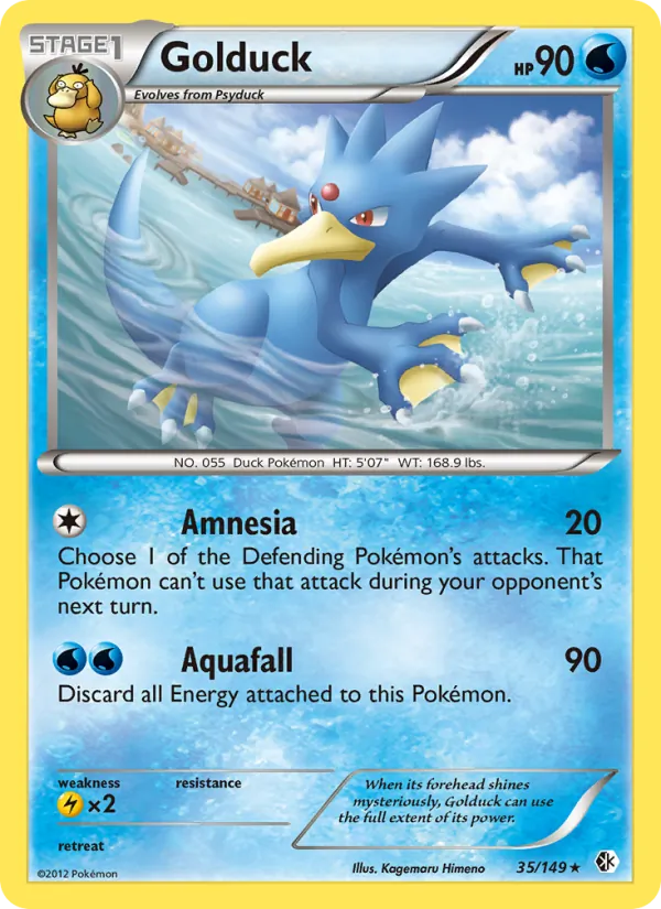 Golduck #35 – Boundaries Crossed card
