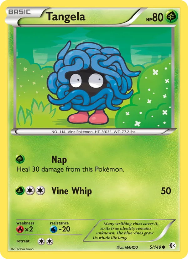 Tangela #5 – Boundaries Crossed card