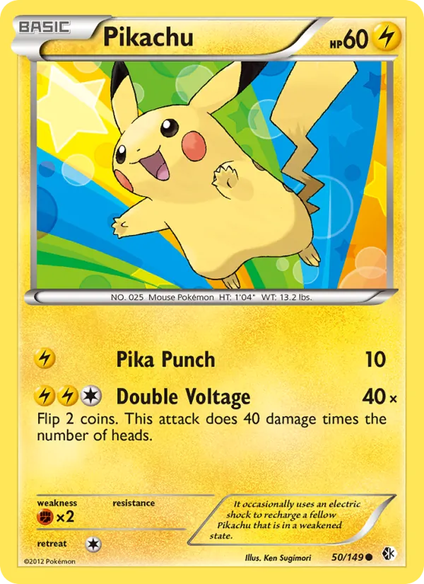 Pikachu #50 – Boundaries Crossed card