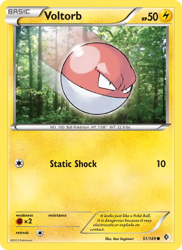 Voltorb #51 – Boundaries Crossed card