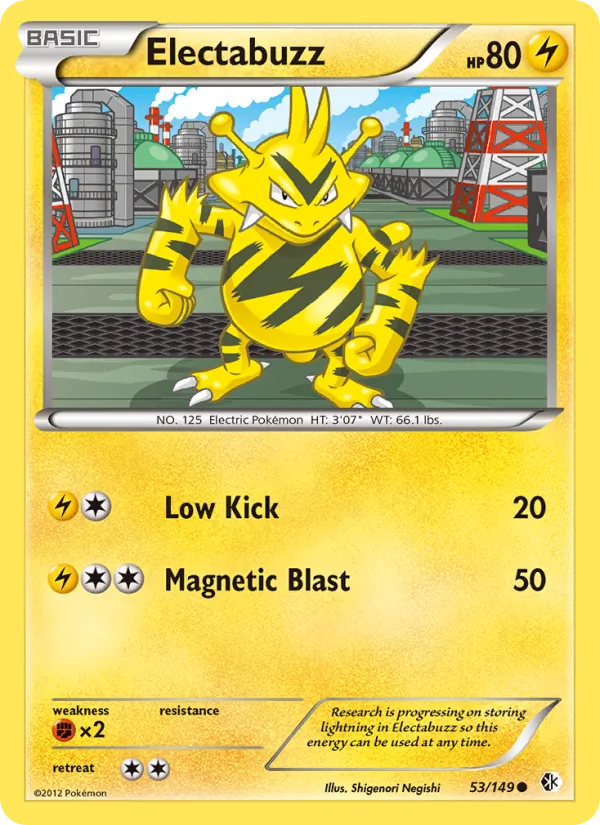 Electabuzz #53 – Boundaries Crossed card