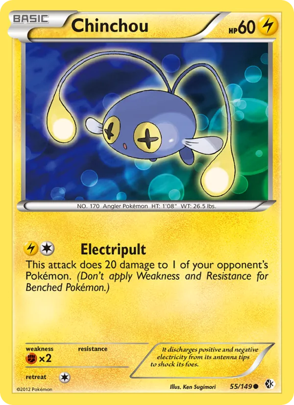 Chinchou #55 – Boundaries Crossed card